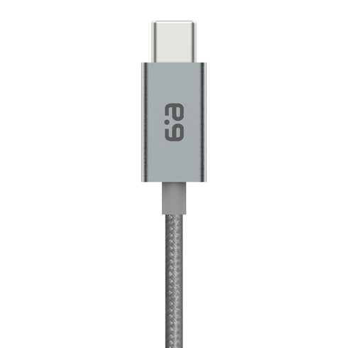 PureGear Space (120cm) USB-A to USB-C Braided Charge and Sync Cable